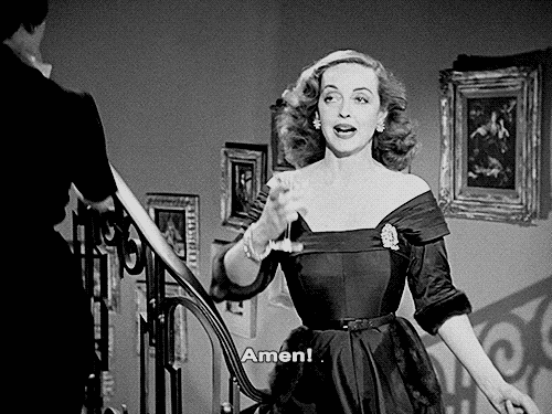 Bette Davis in Eva contro Eva (1950) di Joseph L. Mankiewicz